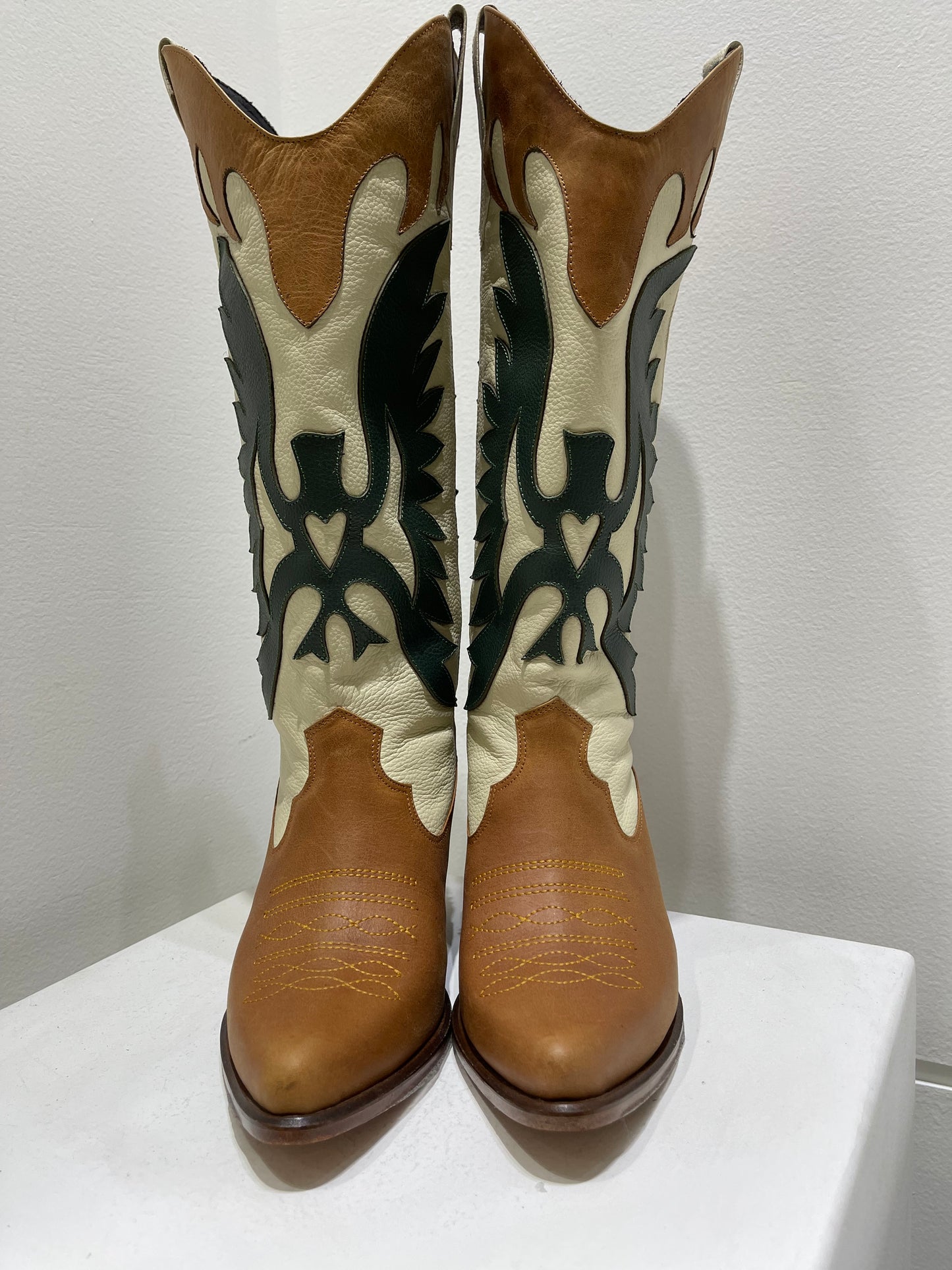 Bota Llama Miel Águila Verde