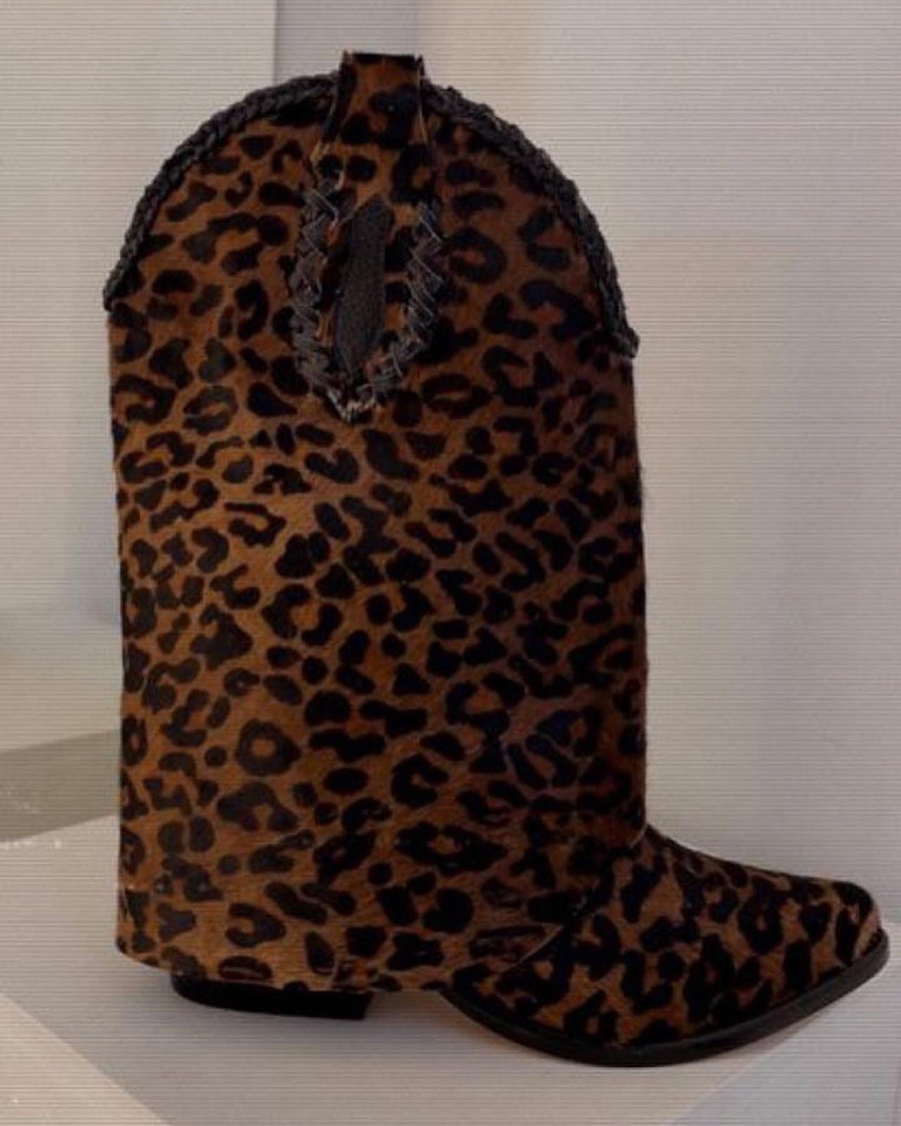 Botin Clau Leopardo