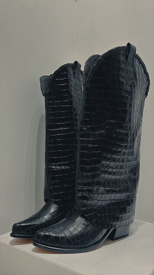 BOTAS COCODRILO BLACK