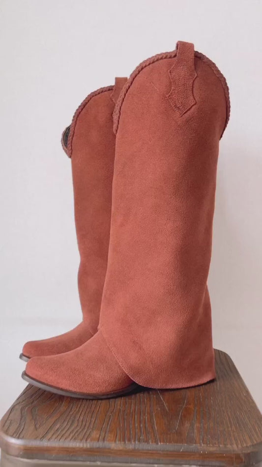 Botas clau terracota